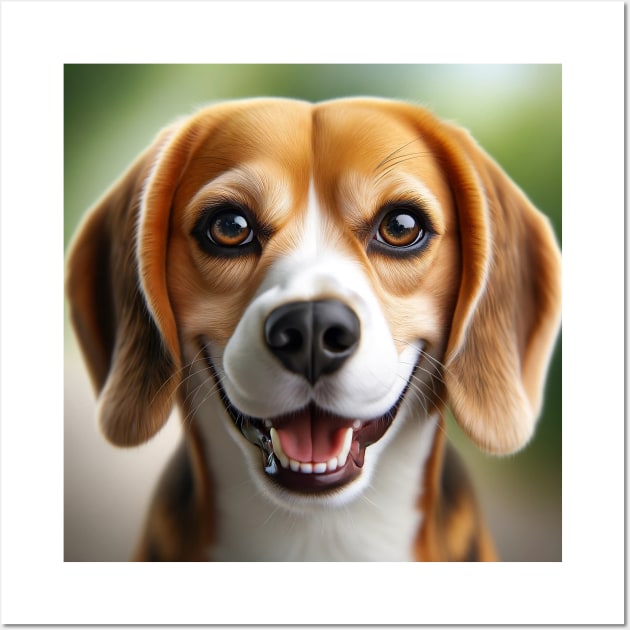 Beagle dog Wall Art by Szokebobi